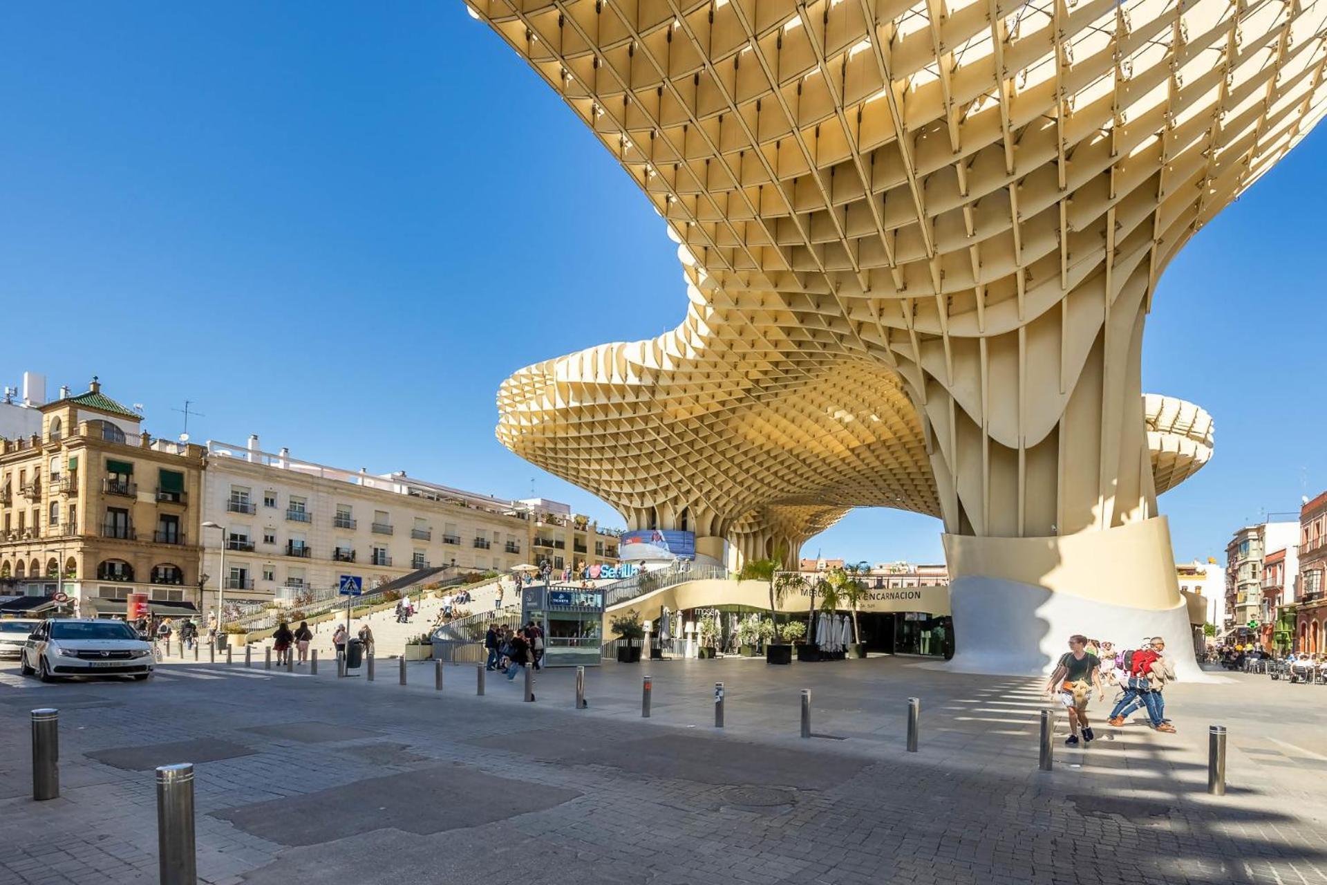 Comfy Away - Estudio En Patio De Vecinos En Las Setas Sevilla Exterior foto